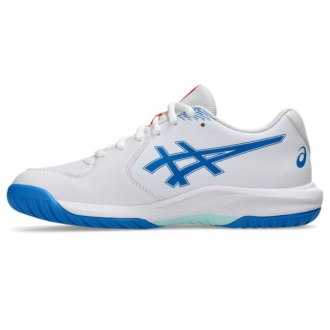 ASICS Gel-Dedicate 9 GS - White/Directoire Blue
