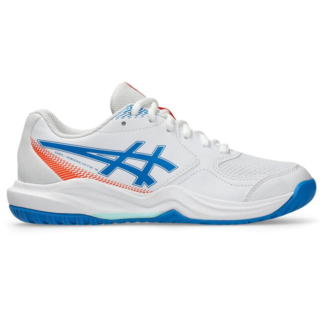 ASICS Gel-Dedicate 9 GS - White/Directoire Blue