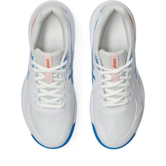 ASICS Gel-Dedicate 9 GS - White/Directoire Blue