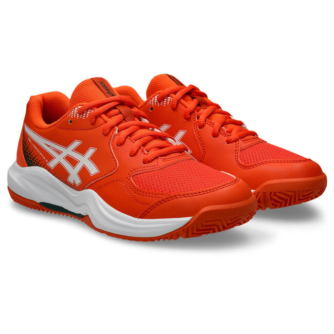 ASICS Gel-Dedicate 9 PADEL GS - Energy Orange/White