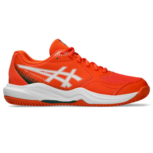 ASICS Gel-Dedicate 9 PADEL GS - Energy Orange/White