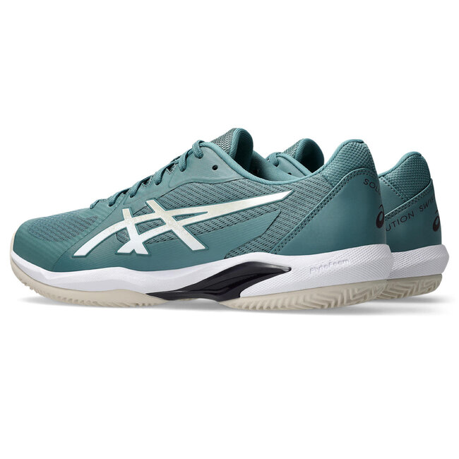 ASICS SOLUTION SWIFT FF 2 CLAY - Foggy Teal/Oatmeal