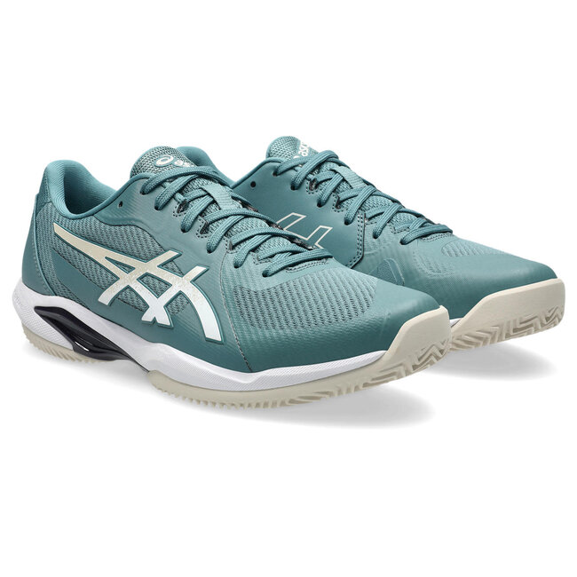 ASICS SOLUTION SWIFT FF 2 CLAY - Foggy Teal/Oatmeal