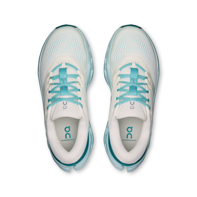 ON Cloudrunner 3 W - Ivory/Aquamarine