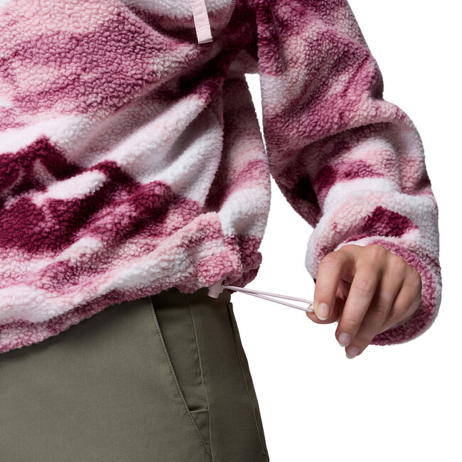 COLUMBIA Helvetia™ II Printed Cropped Half Snap - Antique Mauve