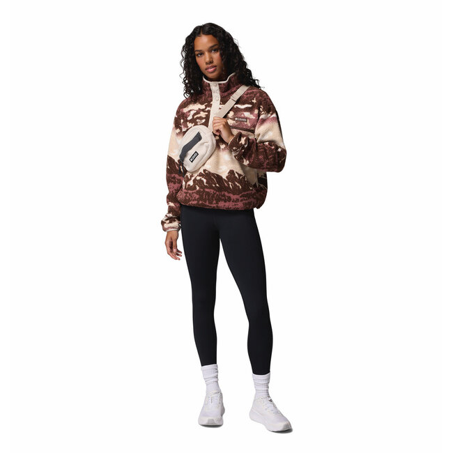 COLUMBIA Helvetia™ II Printed Cropped Half Snap - Tobacco Sisters
