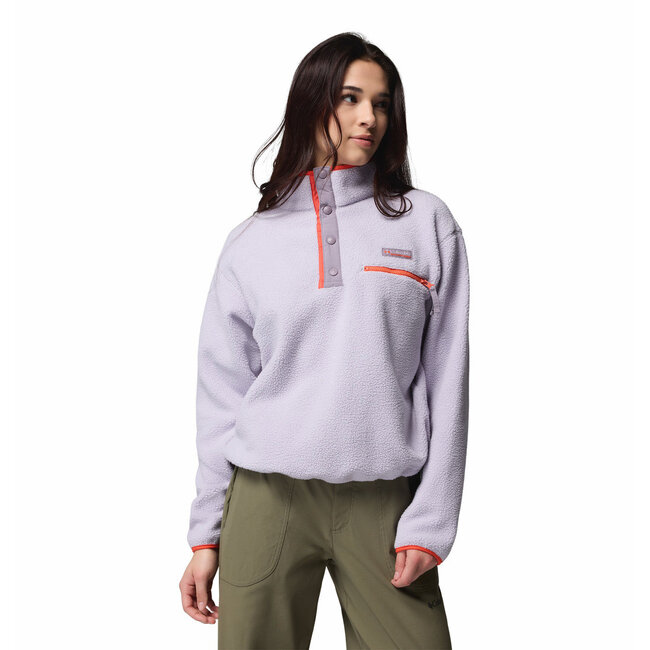 COLUMBIA Helvetia™ II Cropped Half Snap Fleece - Lavender Pearl