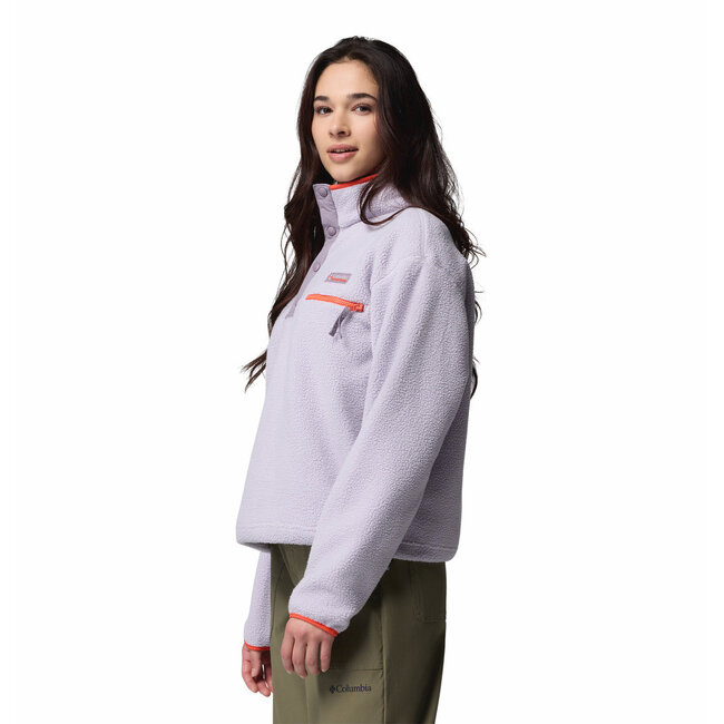 COLUMBIA Helvetia™ II Cropped Half Snap Fleece - Lavender Pearl