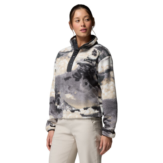 COLUMBIA Helvetia™ II Printed Cropped Half Snap - Shark, Dreaming