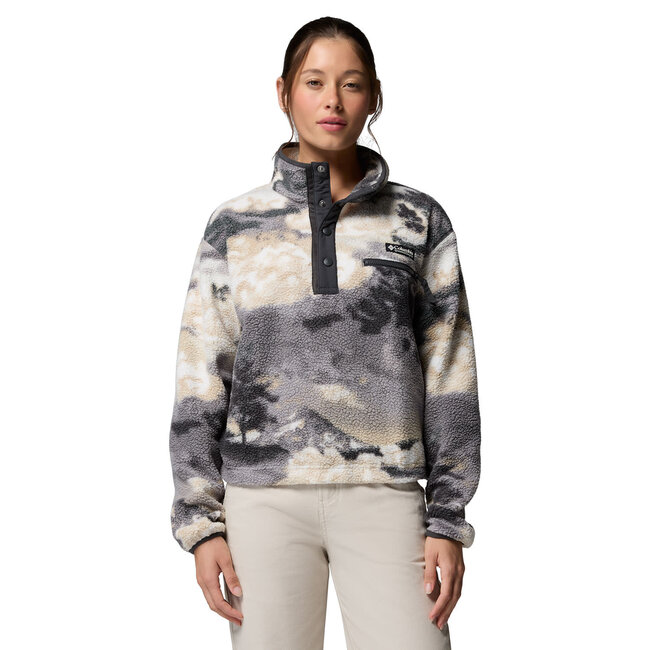 COLUMBIA Helvetia™ II Printed Cropped Half Snap - Shark, Dreaming