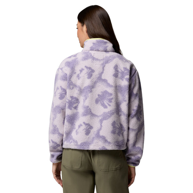 COLUMBIA Helvetia™ II Printed Cropped Half Snap - Lavanda