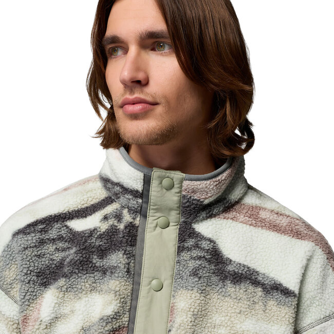 COLUMBIA Helvetia™ II Printed Half Snap Fleece - Sedona Sage
