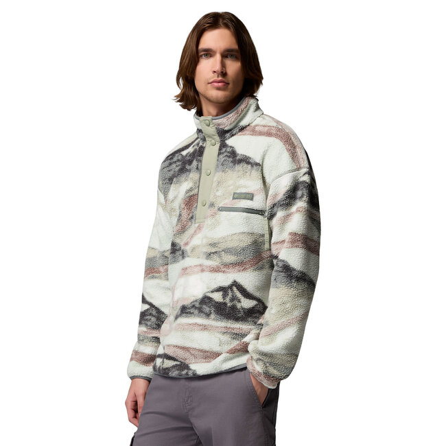 COLUMBIA Helvetia™ II Printed Half Snap Fleece - Sedona Sage