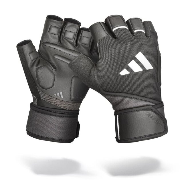 ADIDAS Fitness Glove Perform  Wrist Wrap - Bk/White
