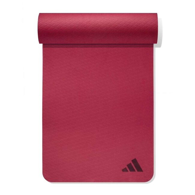 ADIDAS Fitness Yoga Mat 4mm (176x61cm) - Burgundy