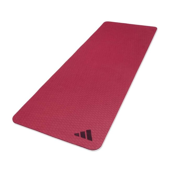 ADIDAS Fitness Yoga Mat 4mm (176x61cm) - Burgundy