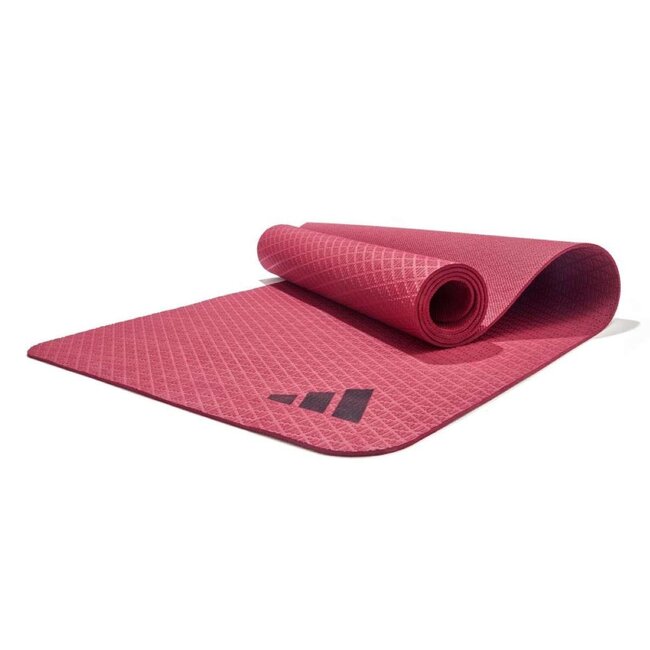 ADIDAS Fitness Yoga Mat 4mm (176x61cm) - Burgundy