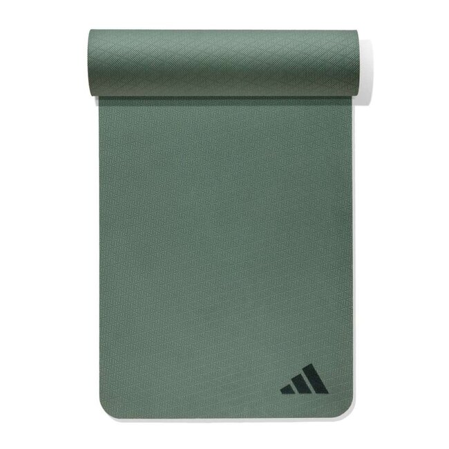 ADIDAS Fitness Yoga Mat 4mm (176x61cm) - ForestGreen