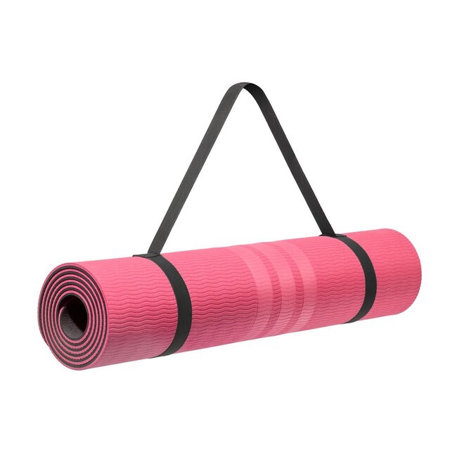 ADIDAS Fitness Yoga REVERS Mat 6mm (183x61cm) - Pink