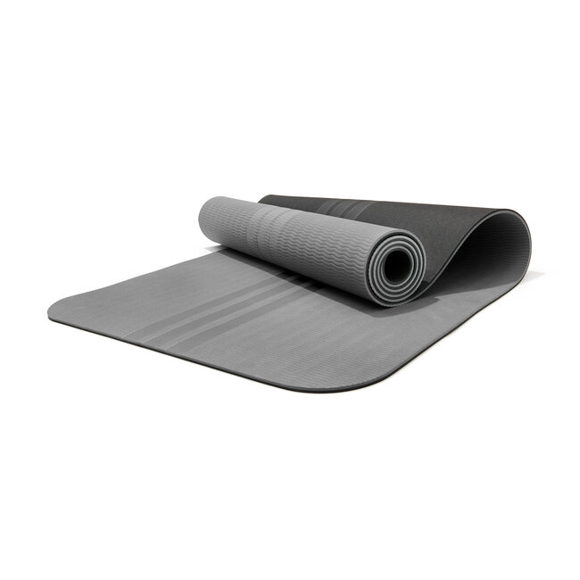 ADIDAS Fitness Yoga REVERS Mat 6mm (183x61cm) - Grey