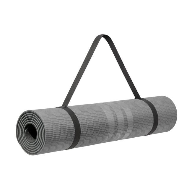 ADIDAS Fitness Yoga REVERS Mat 6mm (183x61cm) - Grey