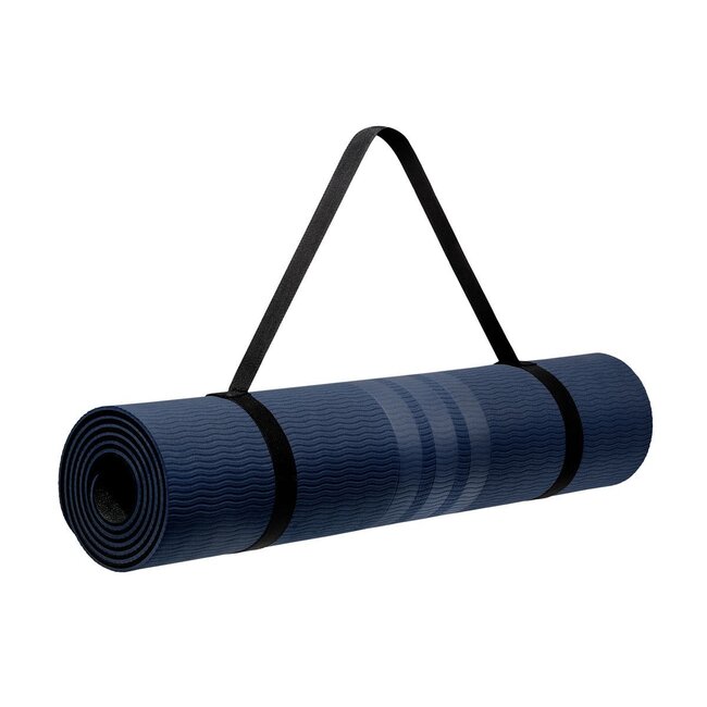 ADIDAS Fitness Yoga REVERS Mat 6mm (183x61cm) - Blue