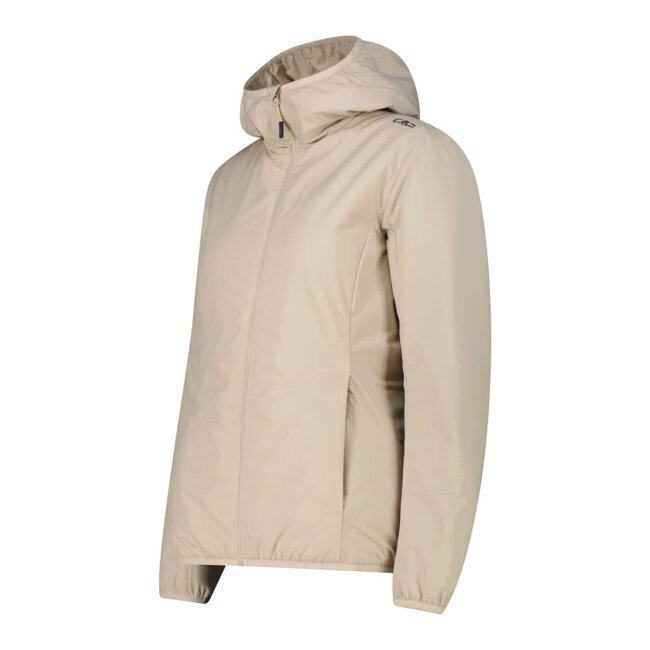 CMP Woman Jacket  Hoody -  Kaki