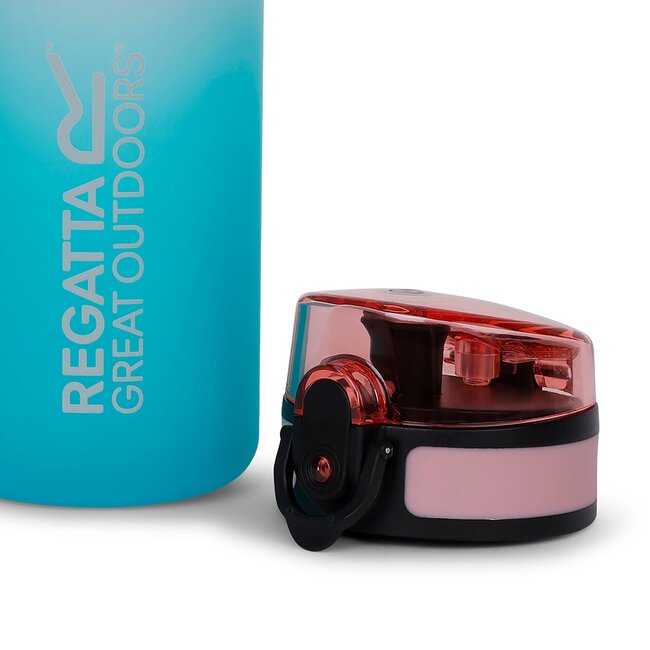 REGATTA Tritan Flip 0.6L -  Pink/Turquoise