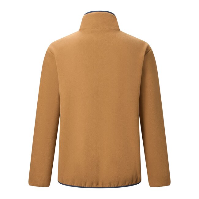 REGATTA Frankie Half Zip - Rich Tan/Navy