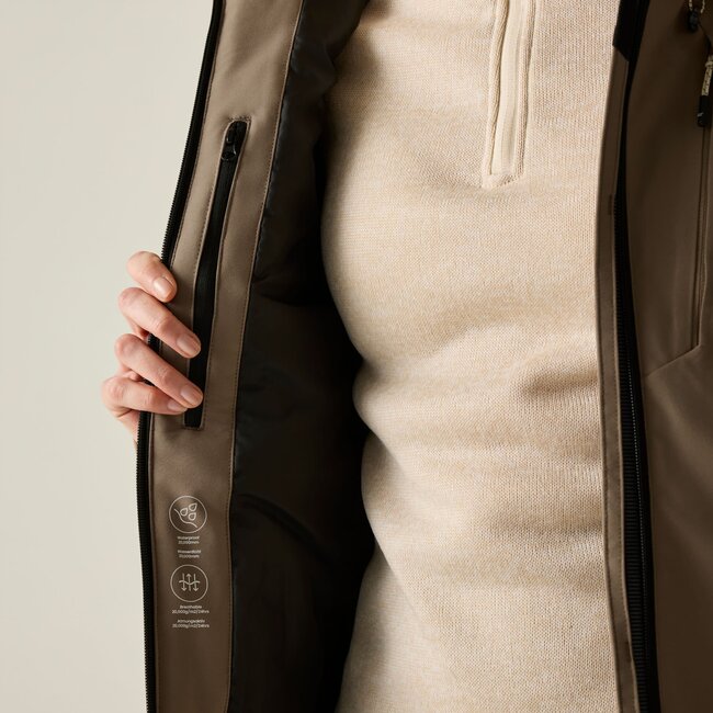 REGATTA Women's Highton Stretch Padded Jacket - Mocha