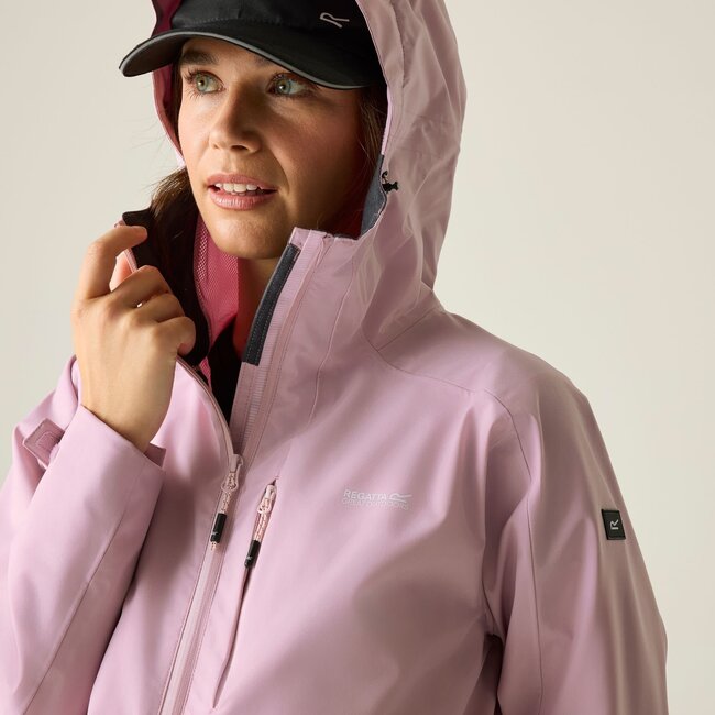REGATTA Women's Birchdale II Waterproof Jacket - Powder Lilac