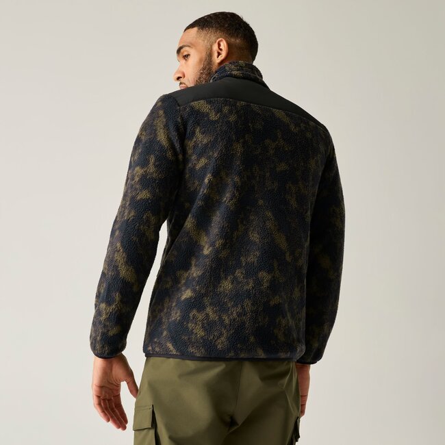 REGATTA Morran W/R Fleece - Textured Print/Black