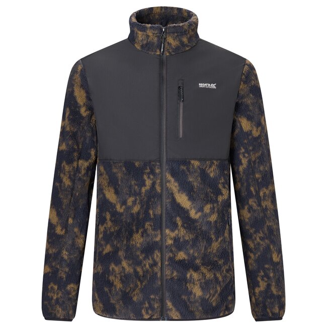 REGATTA Morran W/R Fleece - Textured Print/Black