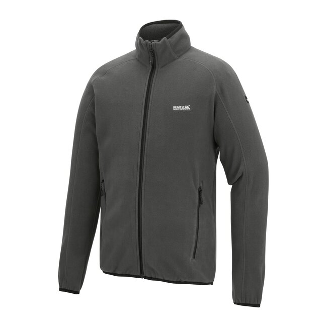 REGATTA Men's Hadfield Full Zip Fleece - Seal Grey