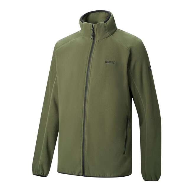 REGATTA Men's Hadfield Full Zip Fleece - Dark Khaki