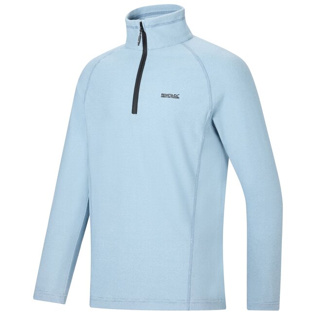 REGATTA Men's Montes Lightweight Half Zip Fleece - Dusky Blue