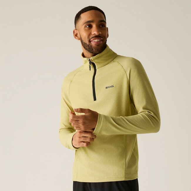 REGATTA Men's Montes Lightweight Half Zip Fleece - Desert Beige