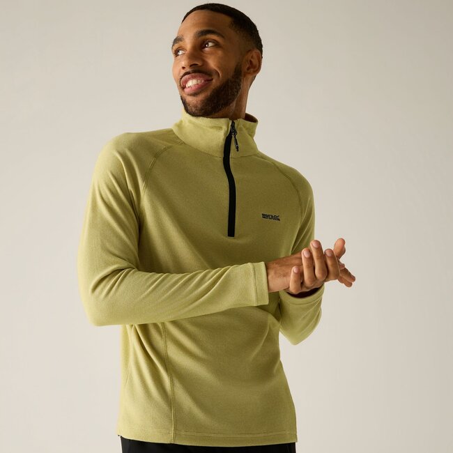 REGATTA Men's Montes Lightweight Half Zip Fleece - Desert Beige