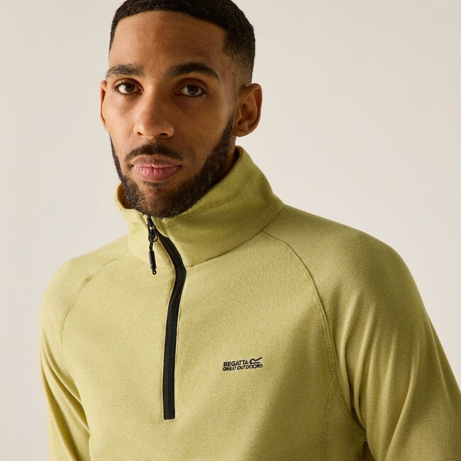 REGATTA Men's Montes Lightweight Half Zip Fleece - Desert Beige