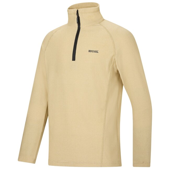 REGATTA Men's Montes Lightweight Half Zip Fleece - Desert Beige