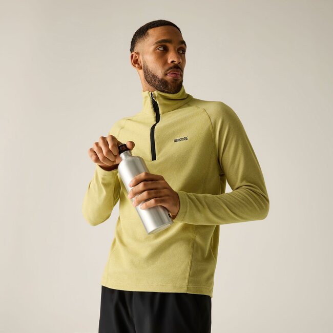 REGATTA Men's Montes Lightweight Half Zip Fleece - Desert Beige