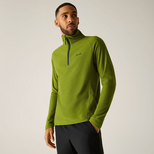 REGATTA Men's Montes Lightweight Half Zip Fleece - Golden Cypress