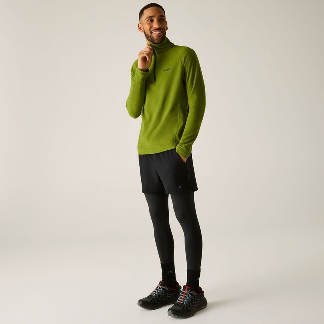 REGATTA Men's Montes Lightweight Half Zip Fleece - Golden Cypress