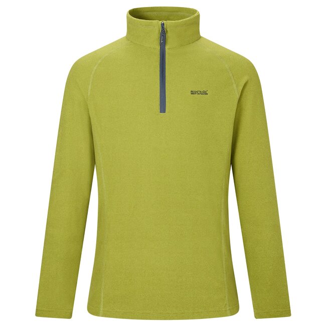 REGATTA Men's Montes Lightweight Half Zip Fleece - Golden Cypress