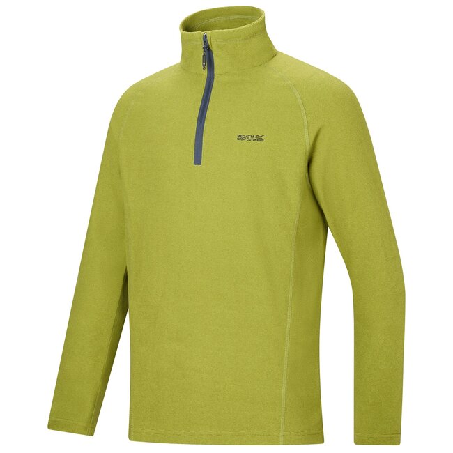 REGATTA Men's Montes Lightweight Half Zip Fleece - Golden Cypress