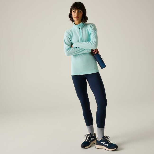 REGATTA Women's Montes Lightweight Half-Zip Fleece - Water Ballet