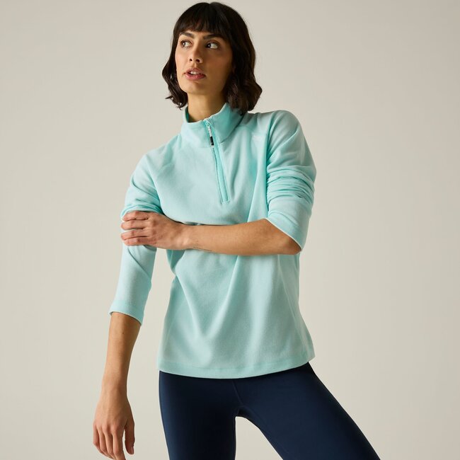 REGATTA Women's Montes Lightweight Half-Zip Fleece - Water Ballet