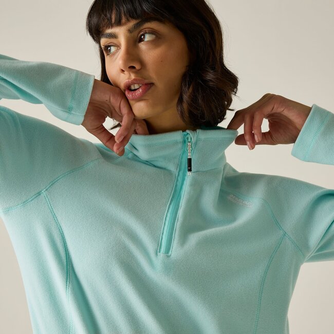 REGATTA Women's Montes Lightweight Half-Zip Fleece - Water Ballet