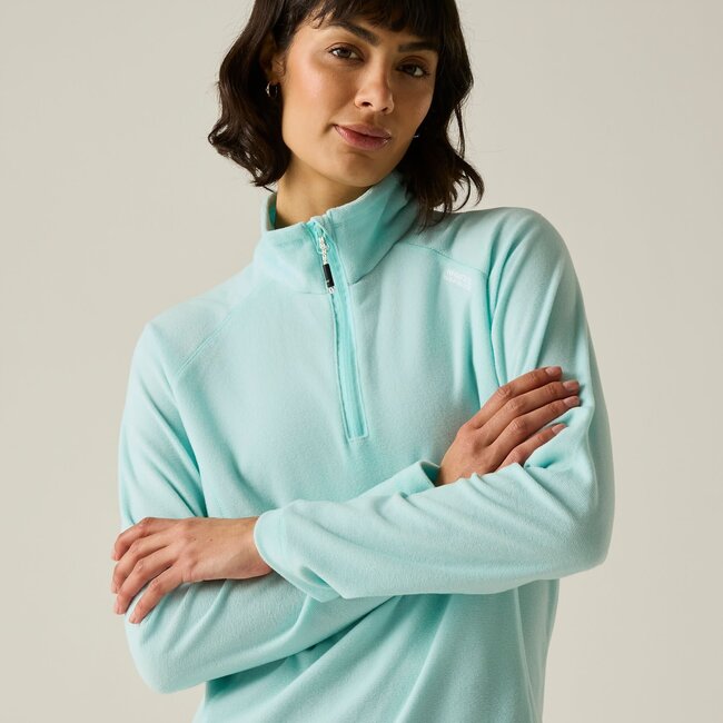 REGATTA Women's Montes Lightweight Half-Zip Fleece - Water Ballet