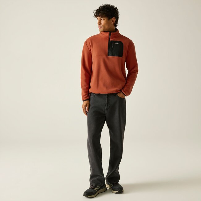 REGATTA Frankie Half Zip - Rooibos Tea/Black